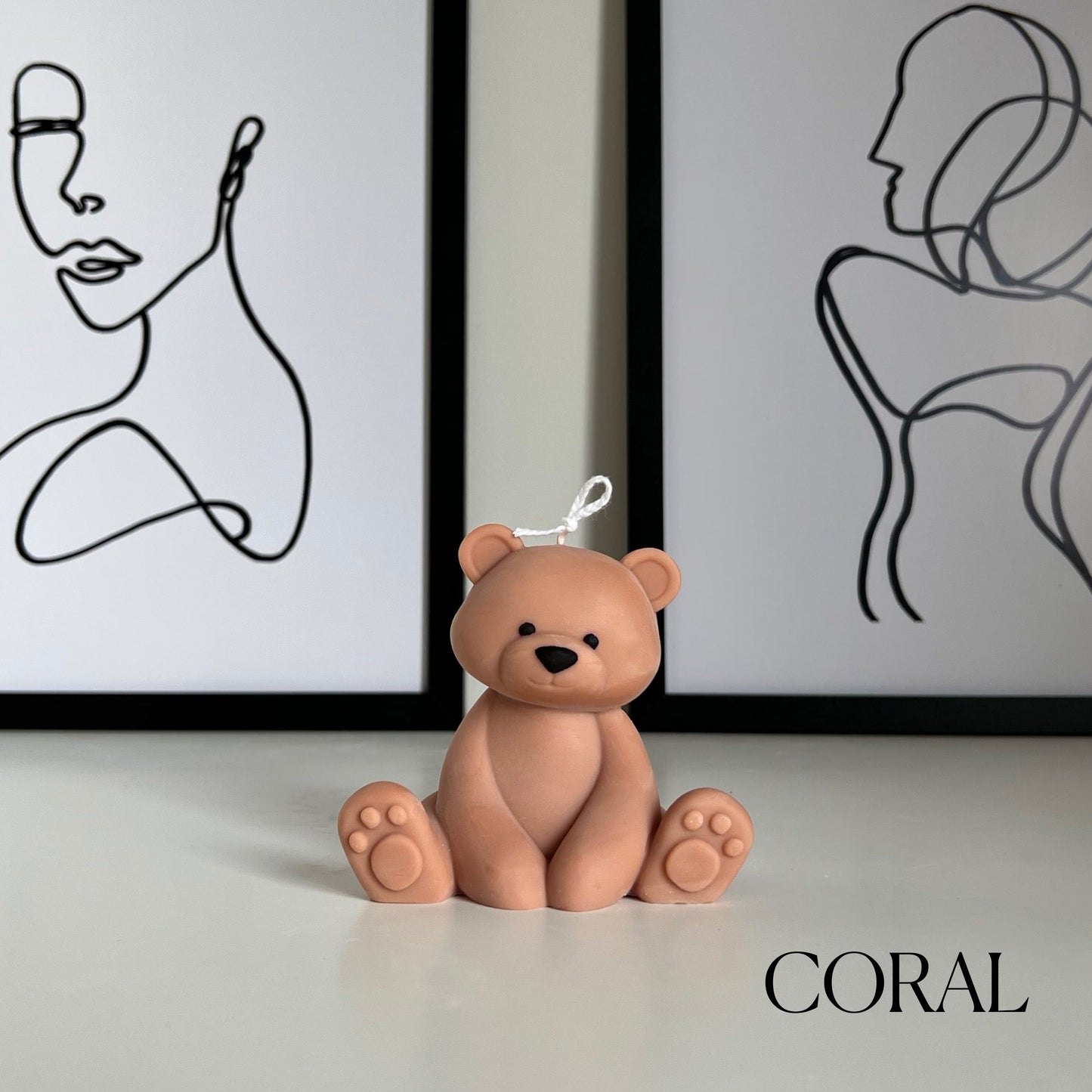 Teddy Bear Candle