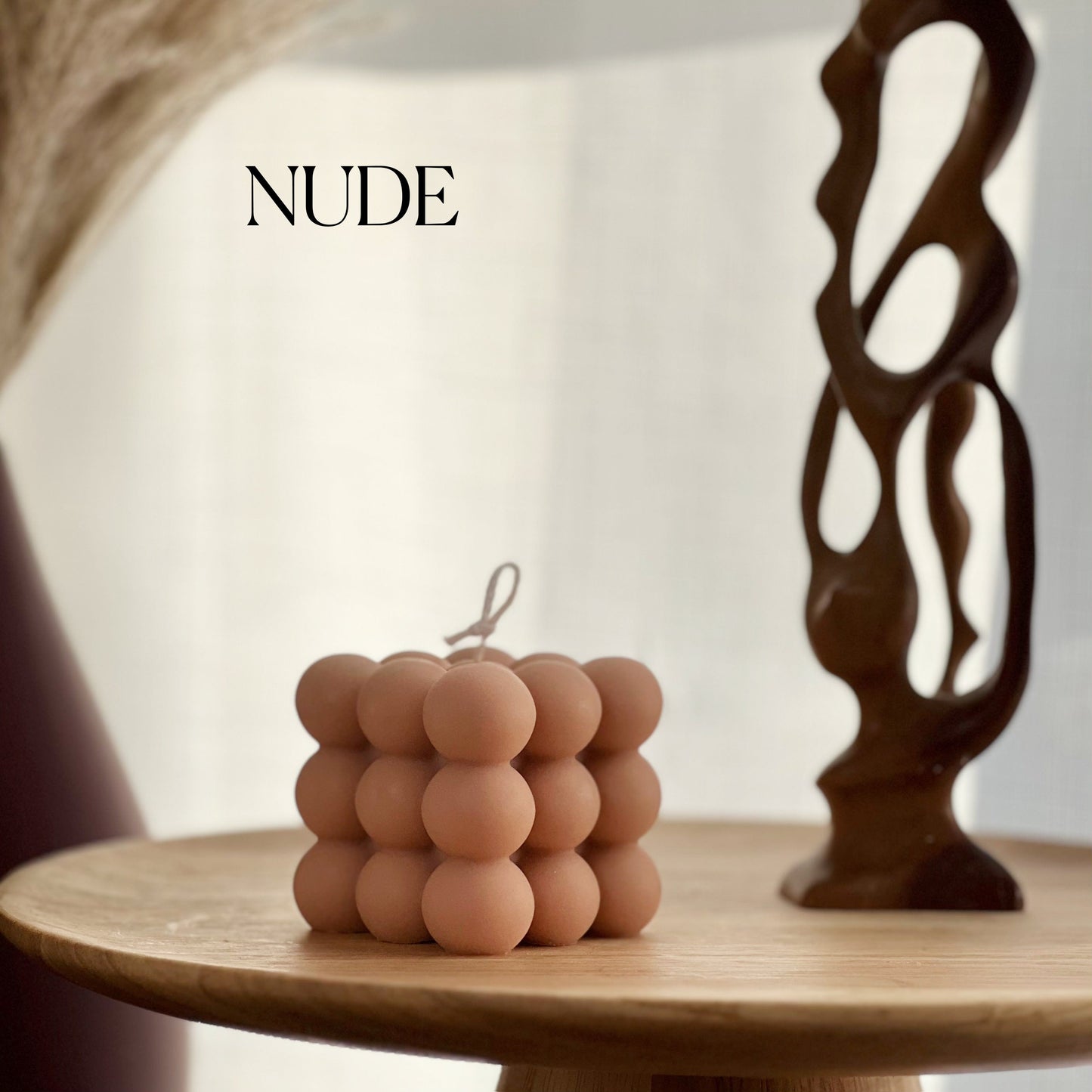 Bubble Cube Candle