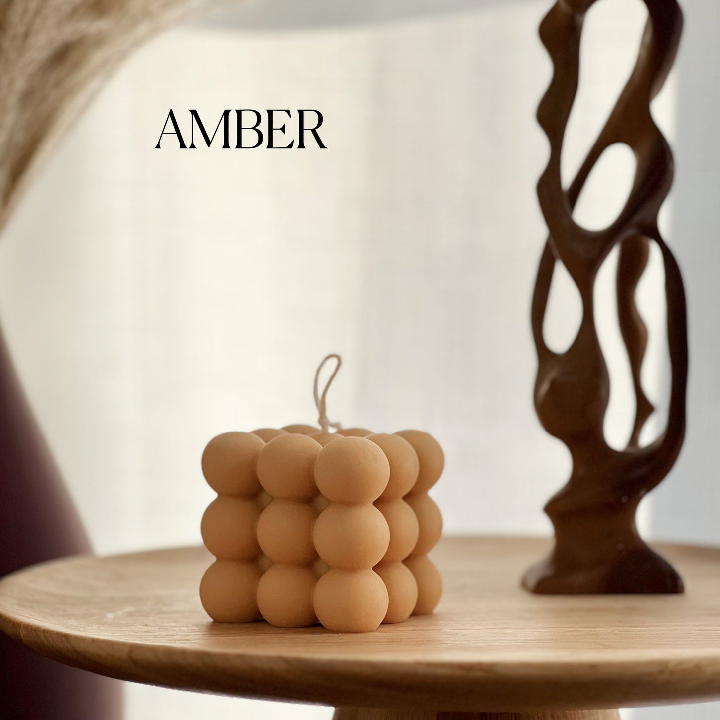 Bubble Cube Candle