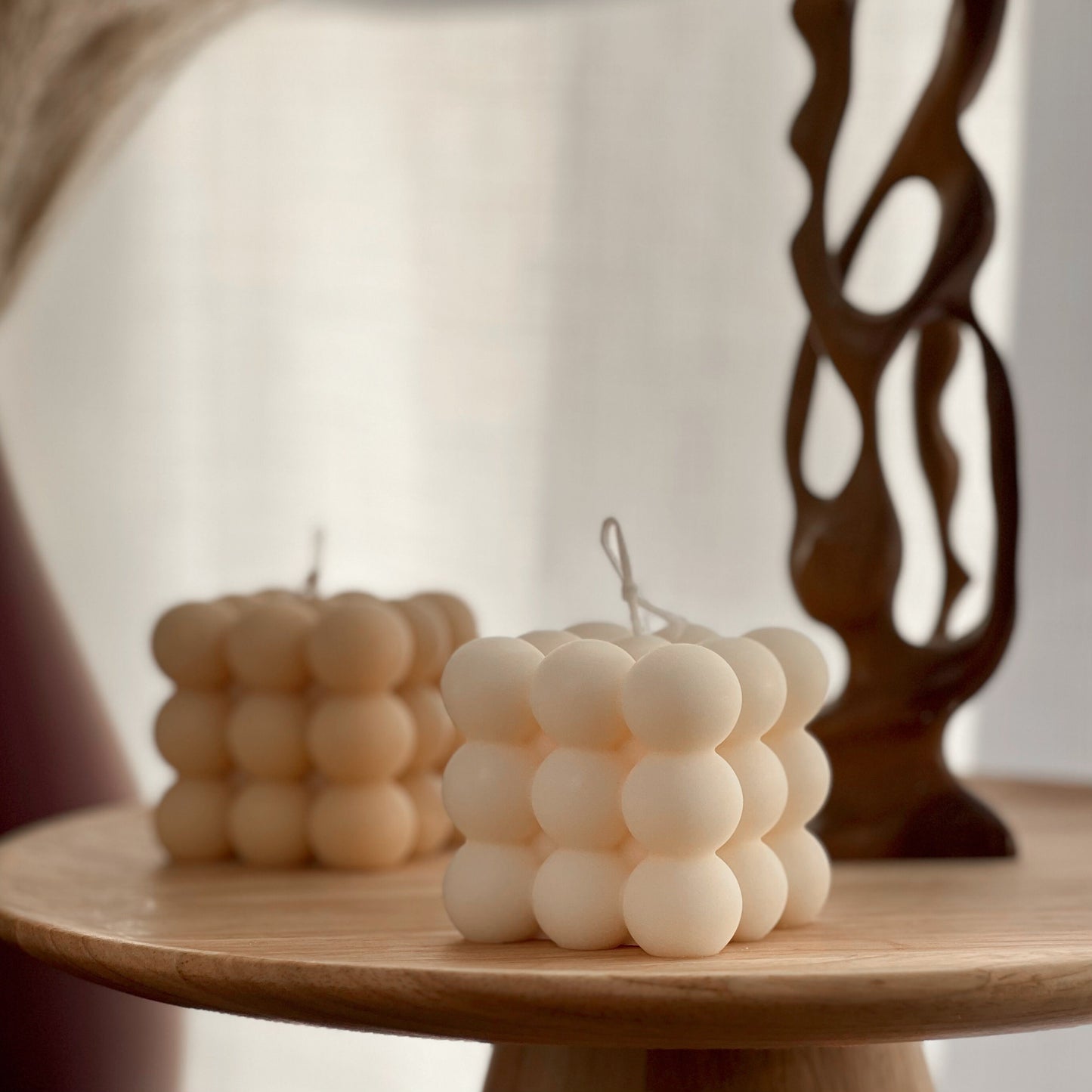 Bubble Cube Candle