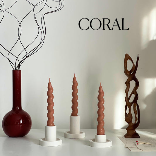 Twisted Taper Candle