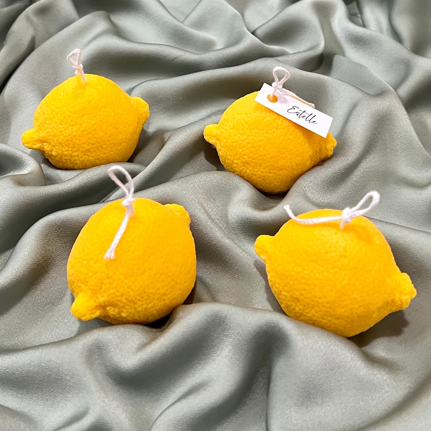 Lemon Shaped Candle