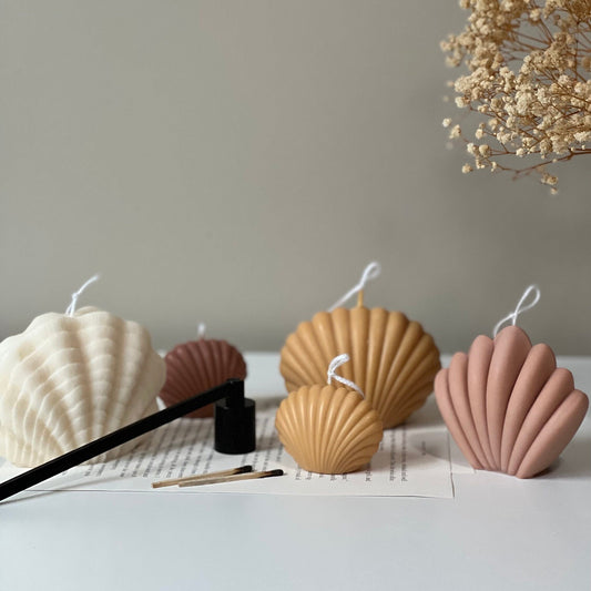 Shell Candle Set