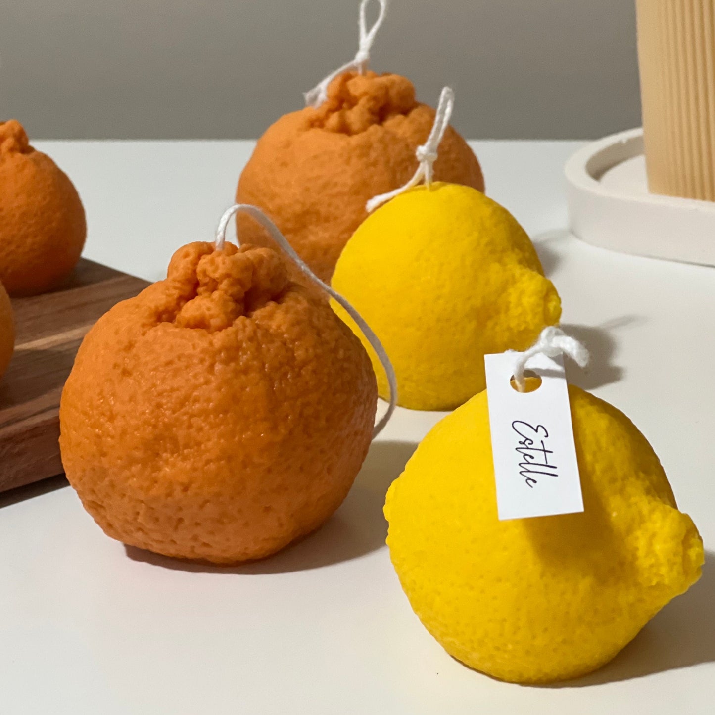Lemon Shaped Candle