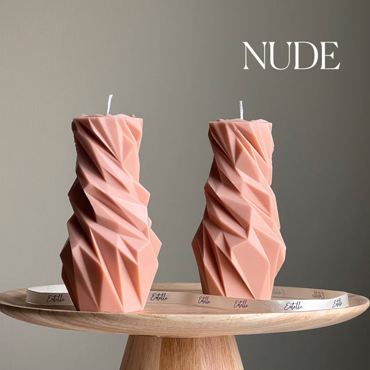 Diamond Pillar Candle