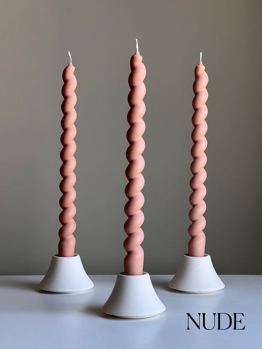 Tall Twisted Taper Candle