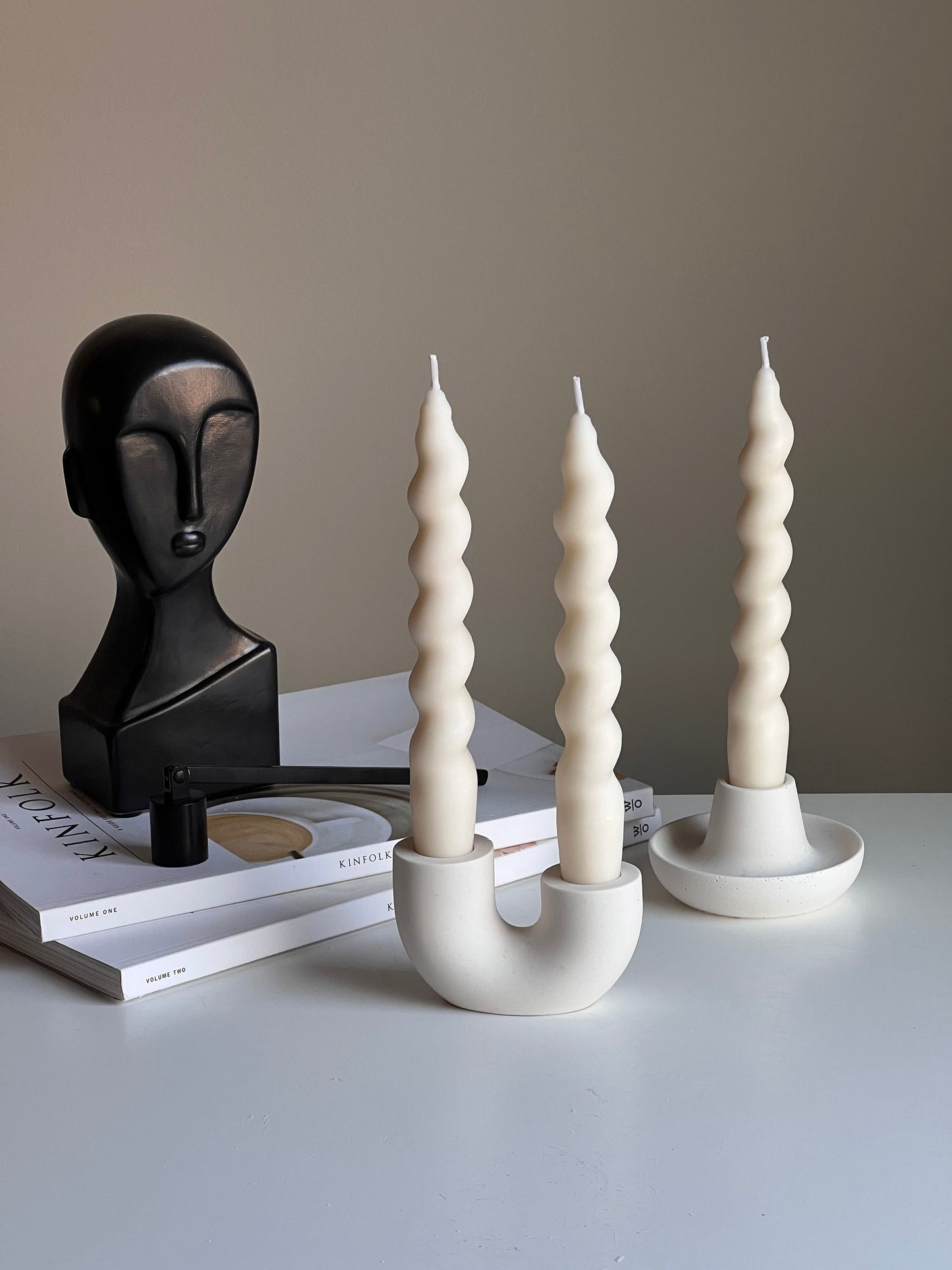 Double Candlestick Holder