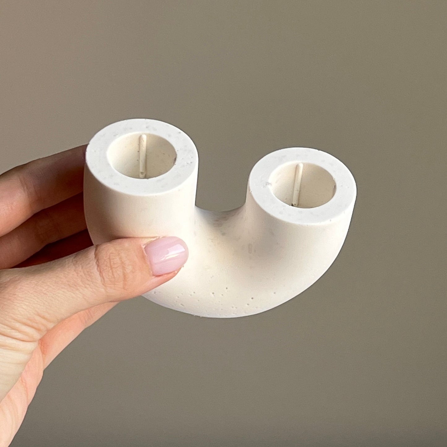 Double Candlestick Holder