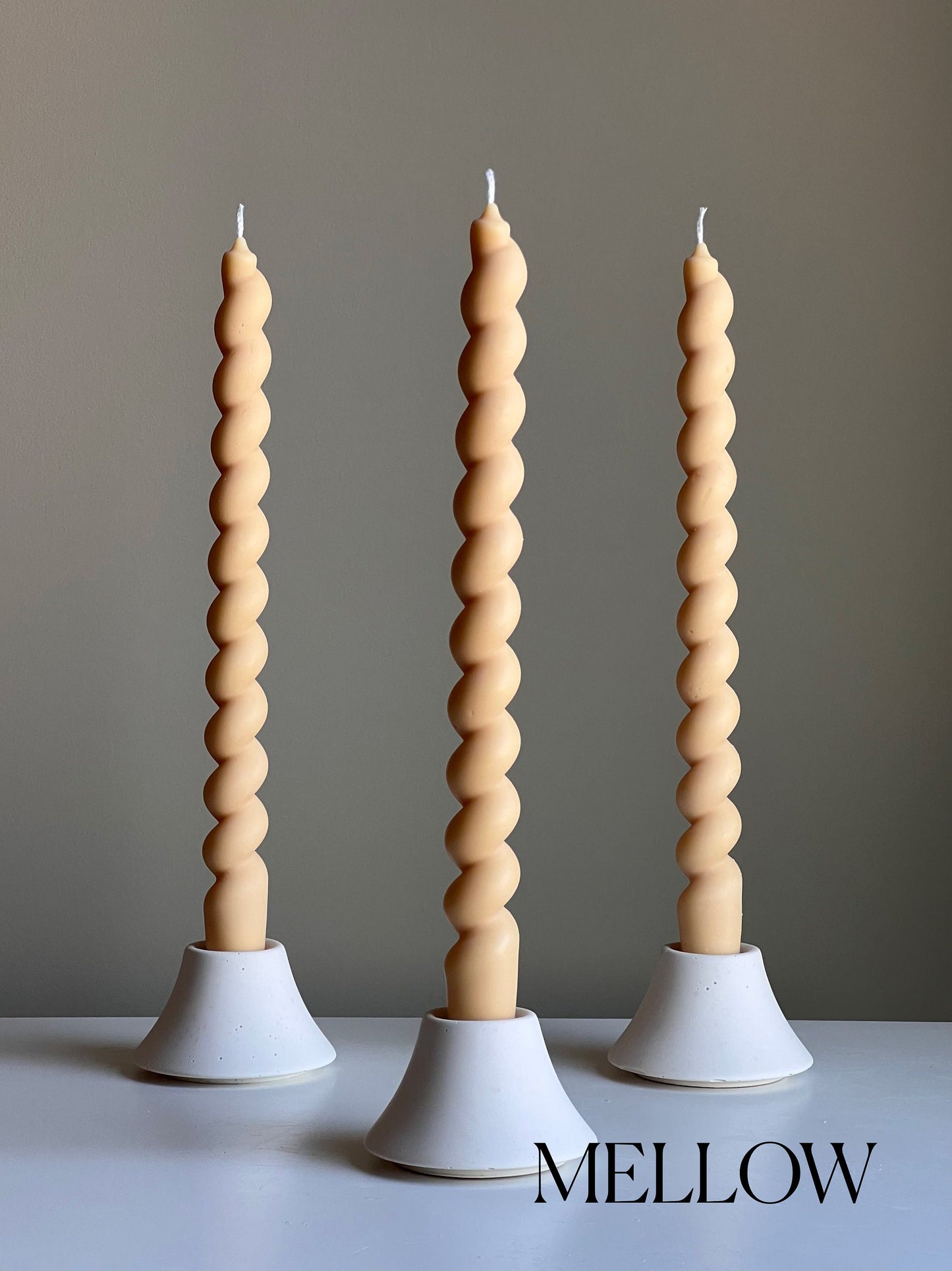 Tall Twisted Taper Candle