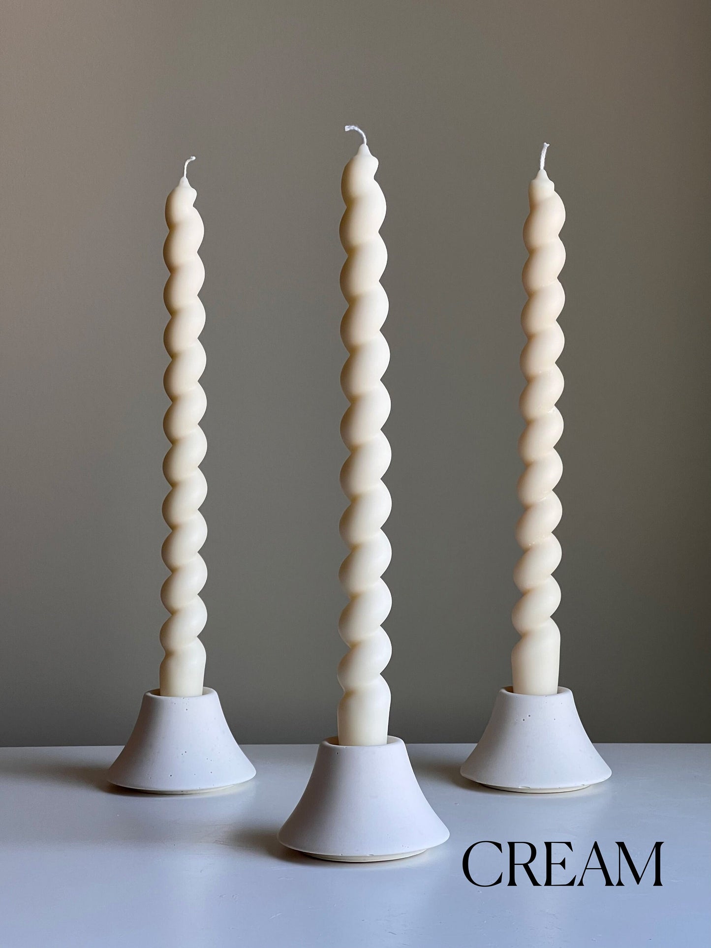 Tall Twisted Taper Candle