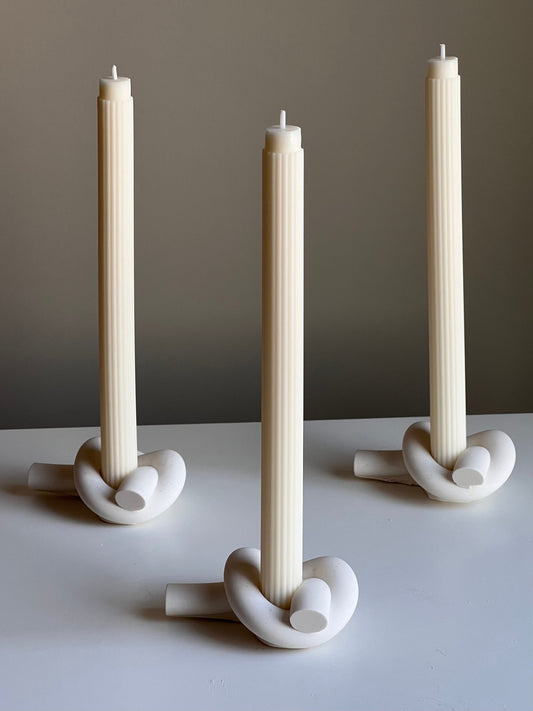 Knot Candlestick Holder