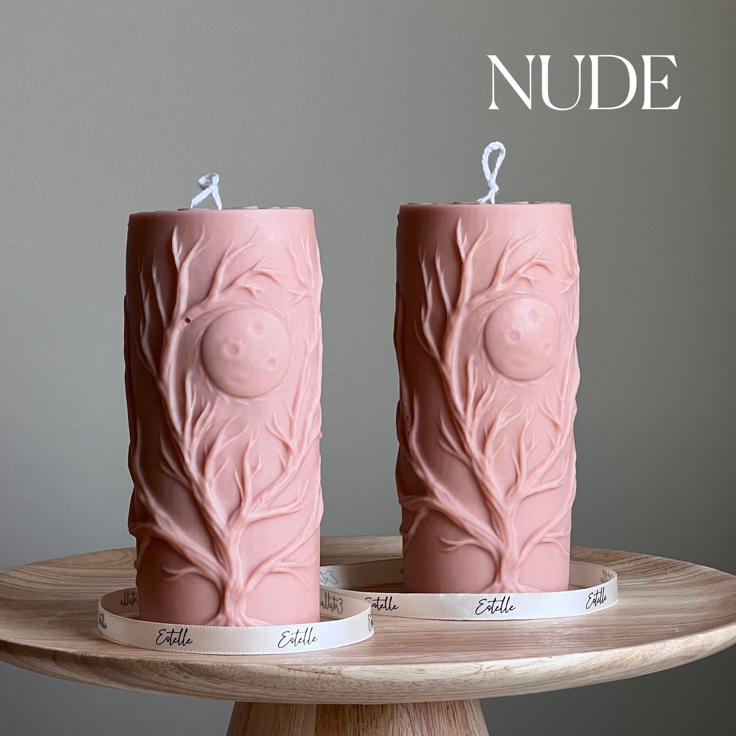 Tree Pillar Candle