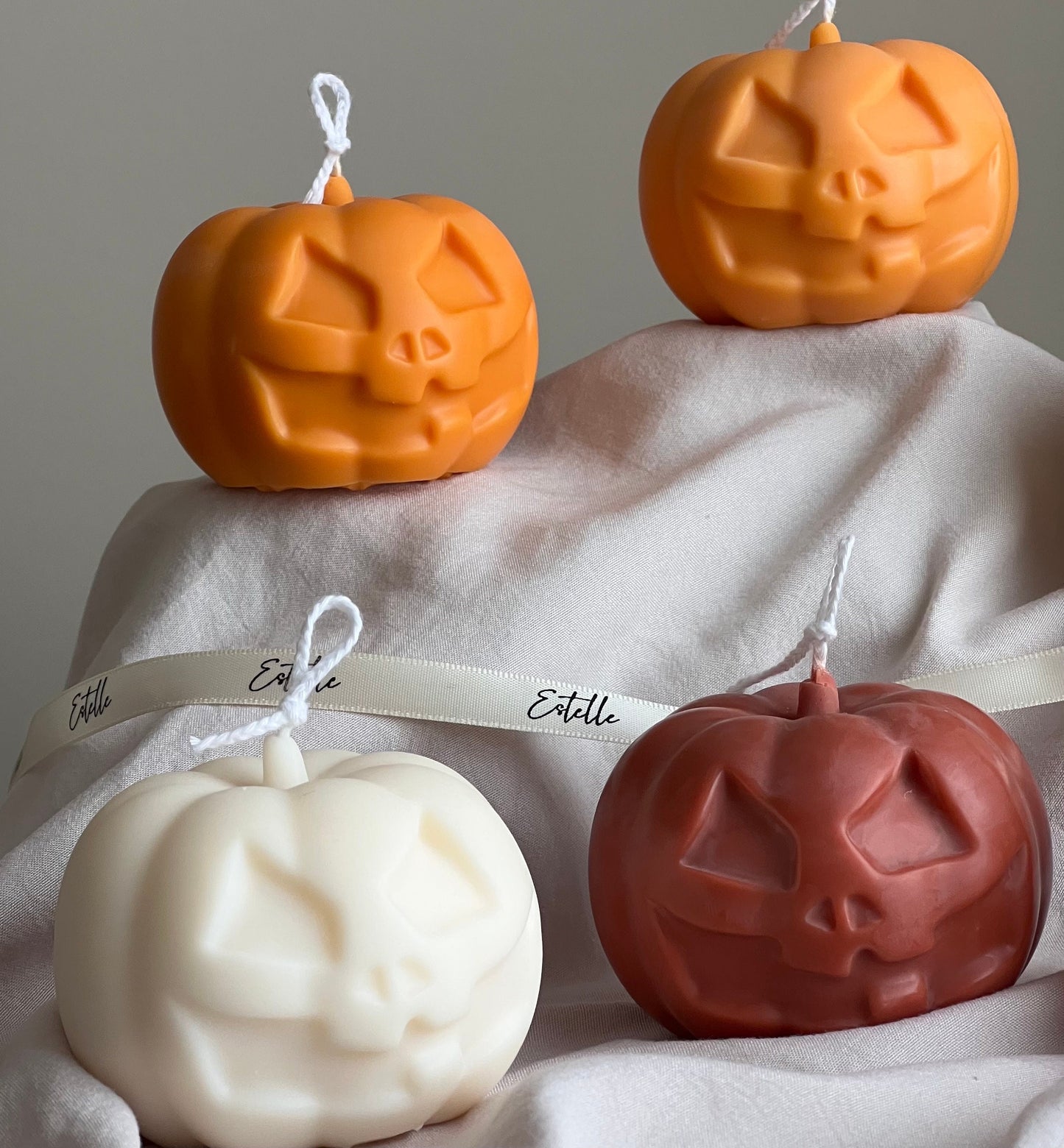 Halloween Pumpkin Candle