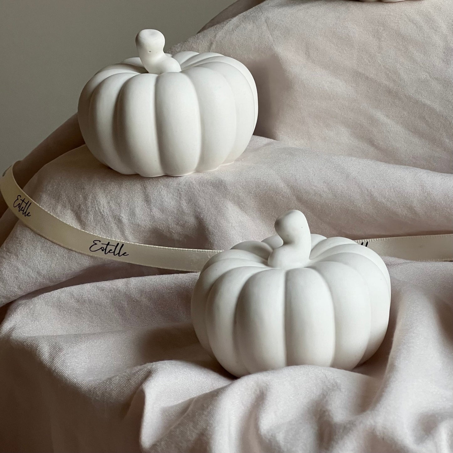 Cute Autumn Pumpkin Stone Decor