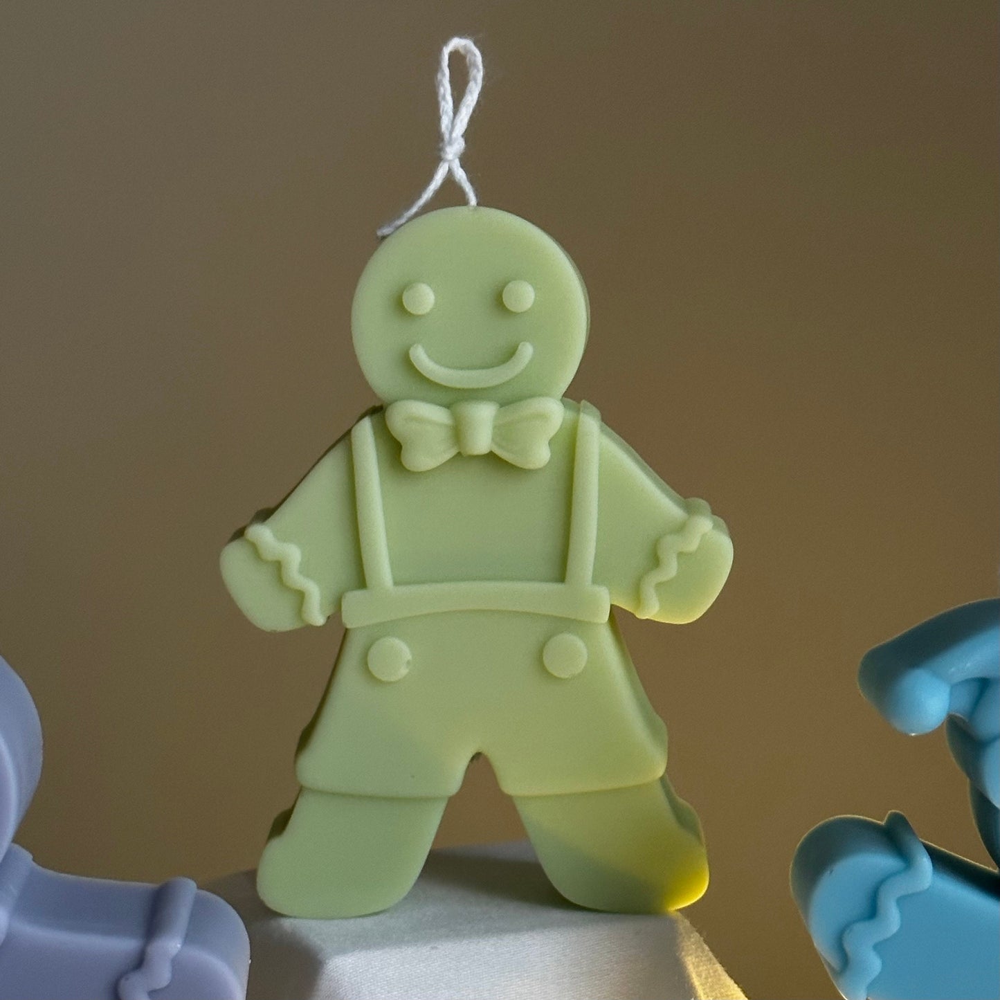 Cute Gingerbread Candle