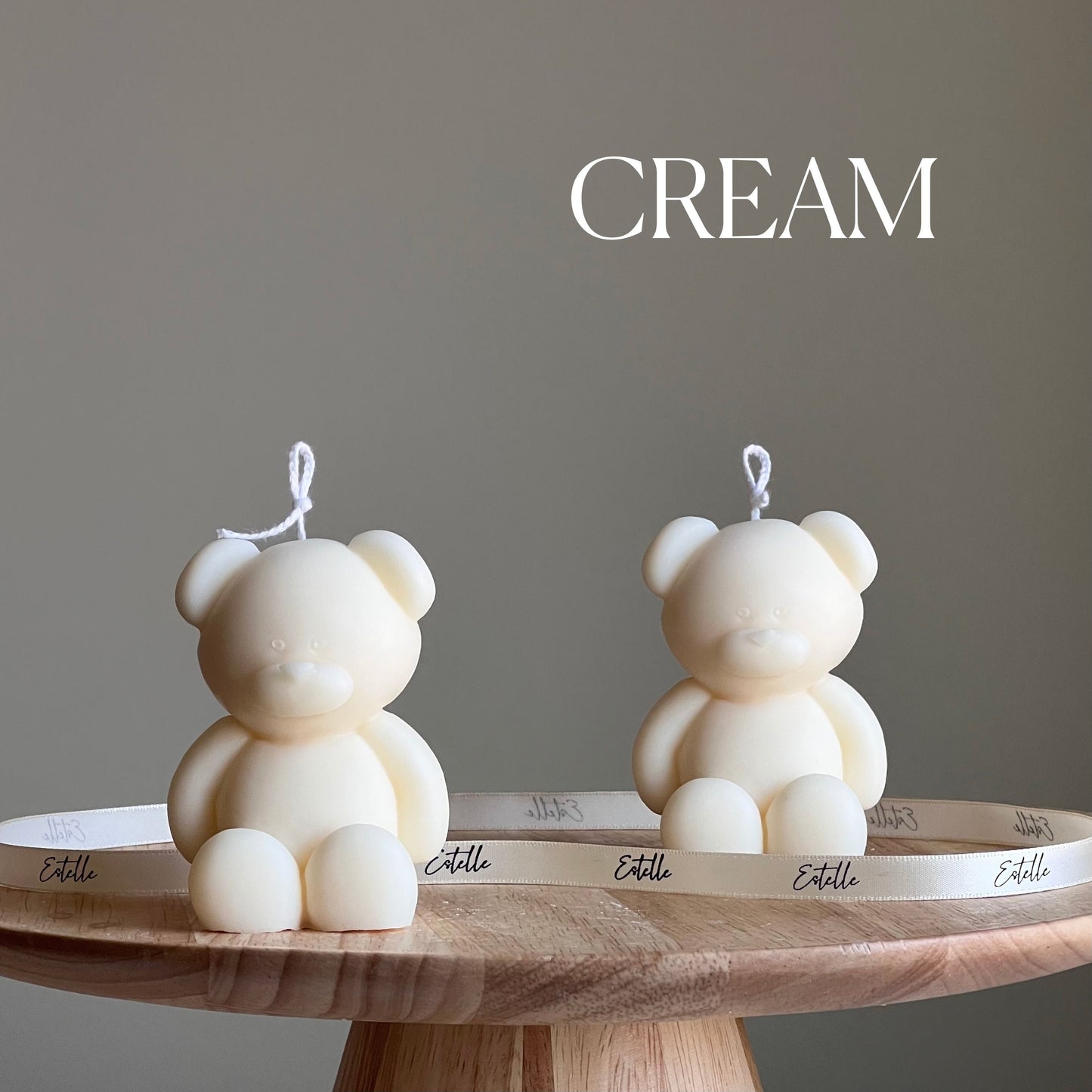 Small Teddy Candle