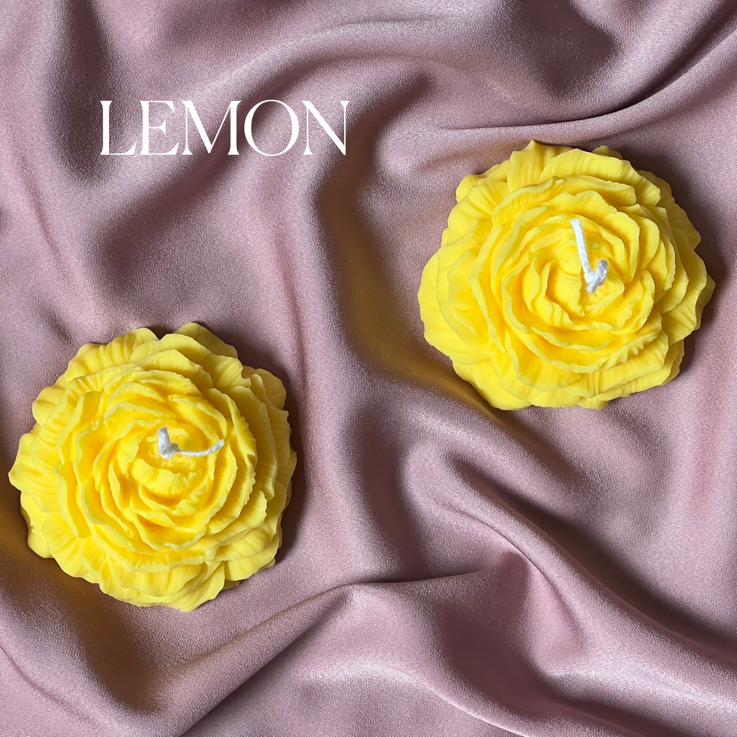 Peony Candle