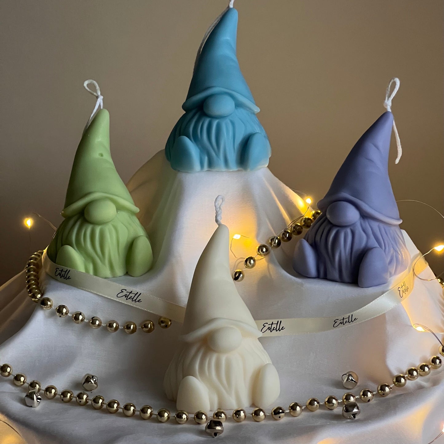 Sitting Gnome Candle