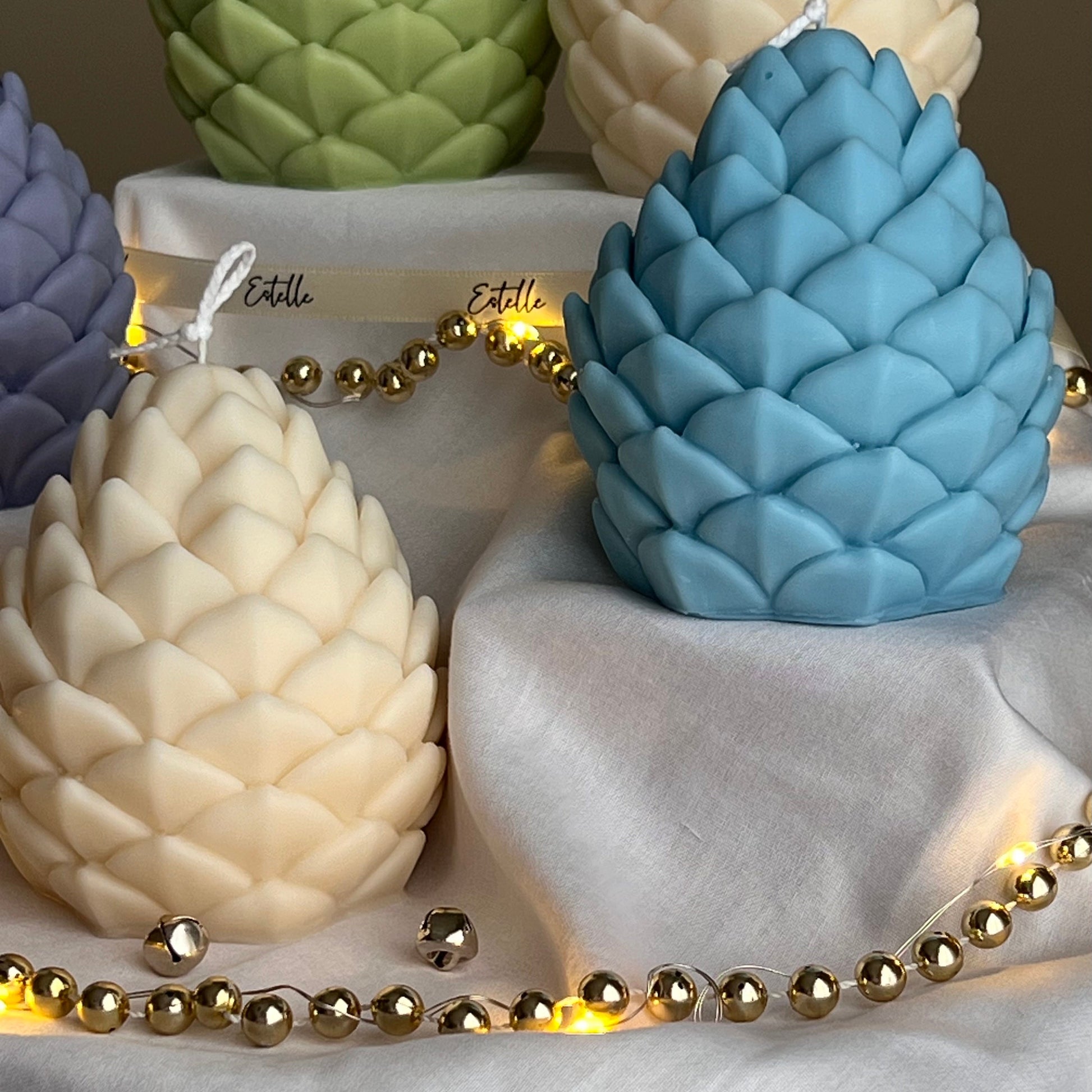 Pine Cone Candle
