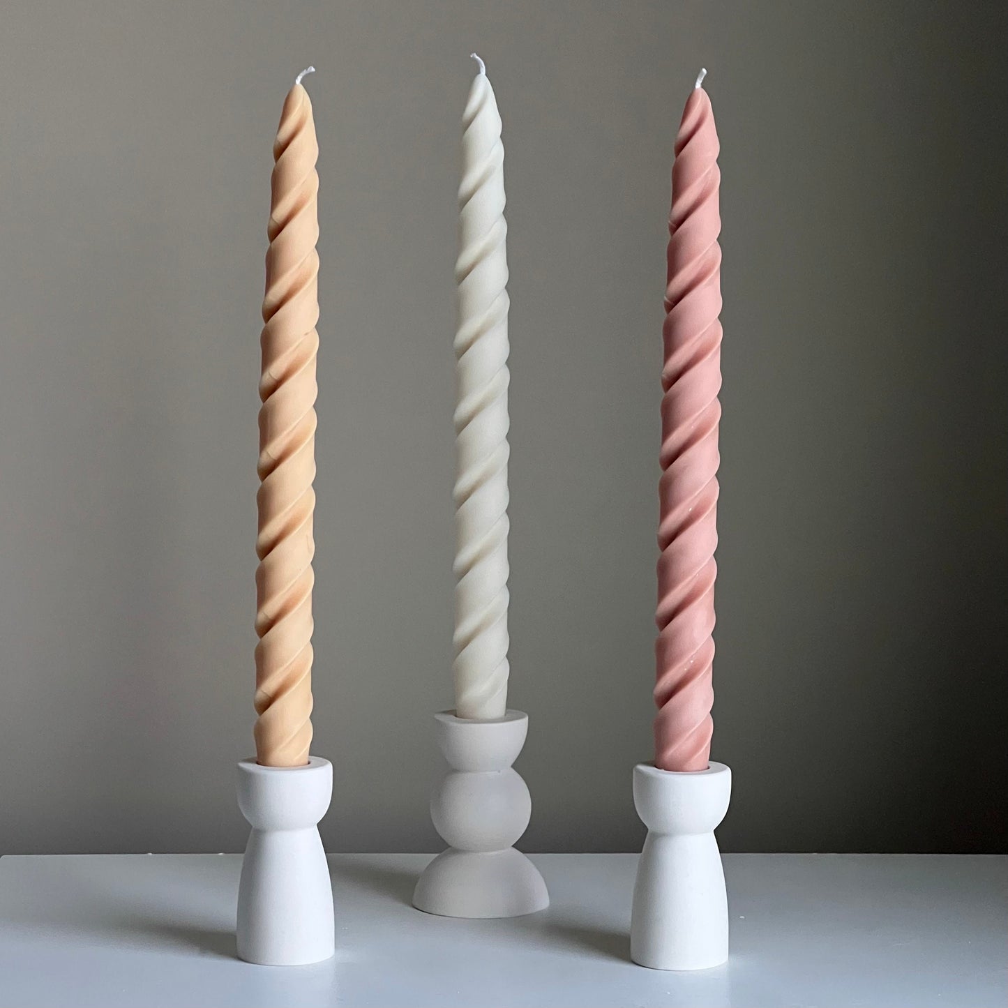 Tall Twisted Taper Candle