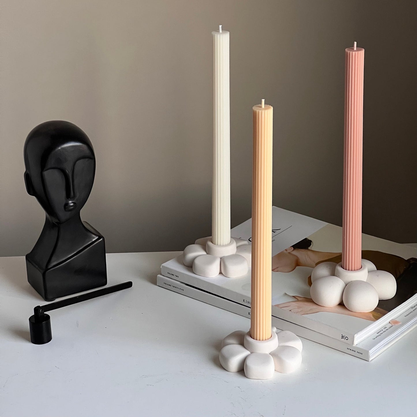 Flower Candlestick Holder