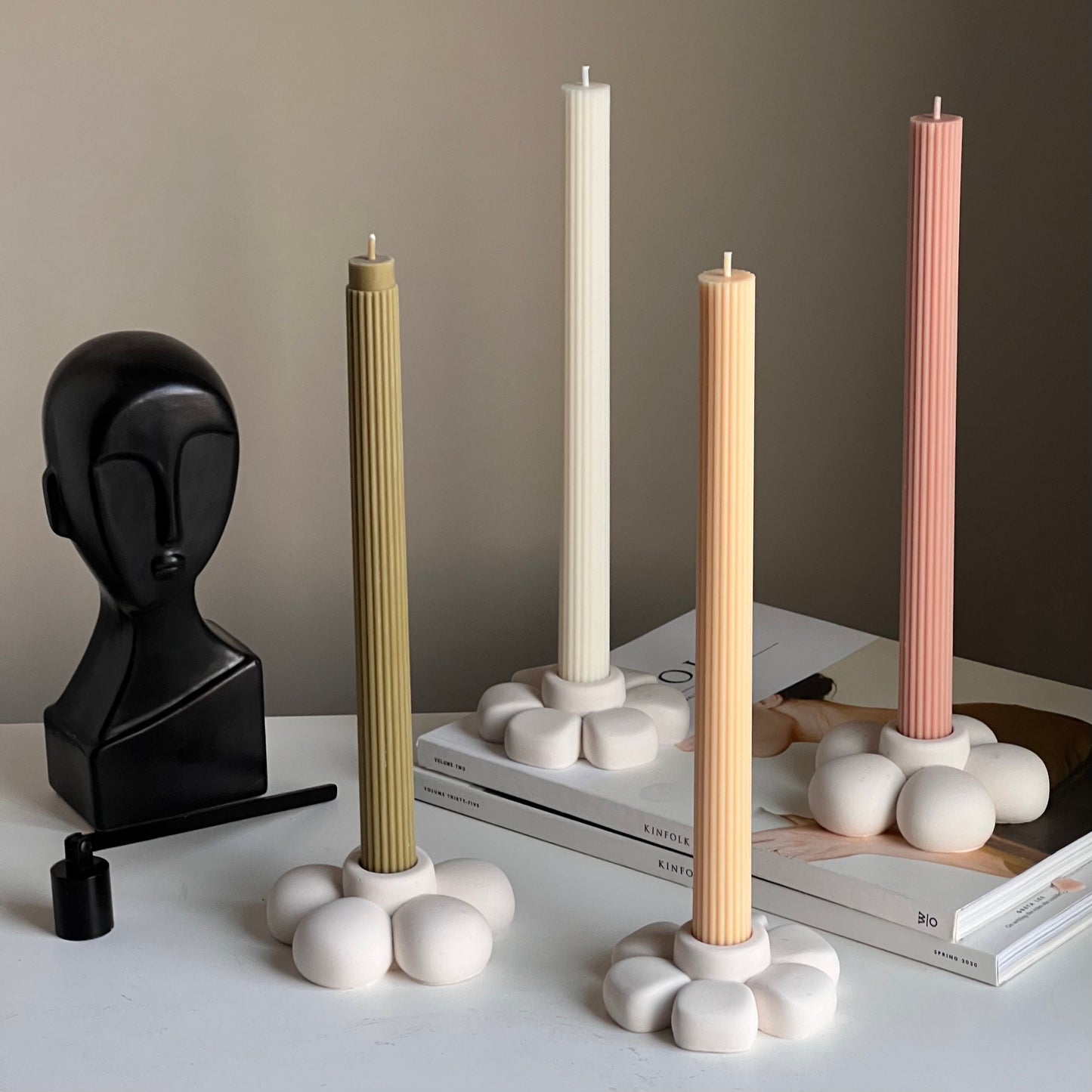 Flower Candlestick Holder