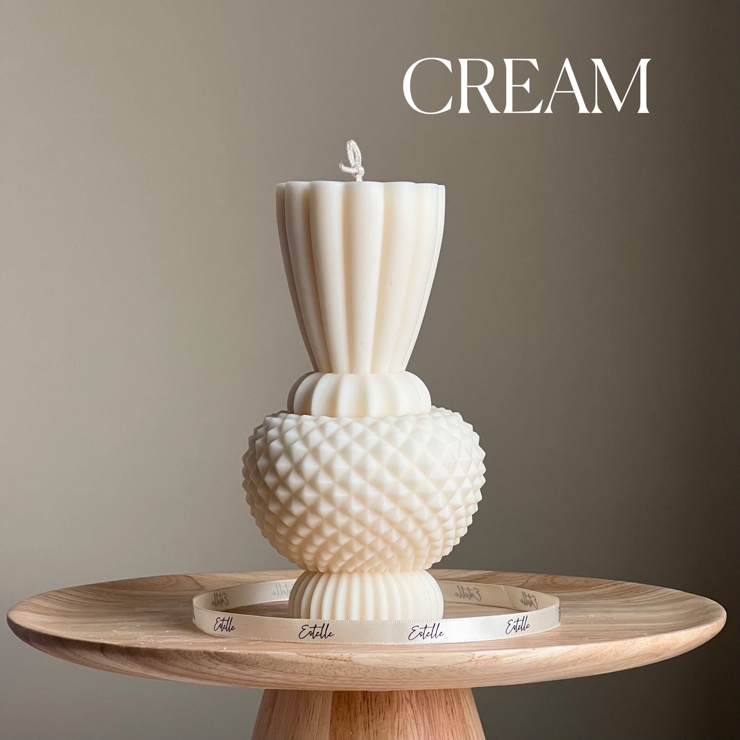 Huge Diamond Vase Candle