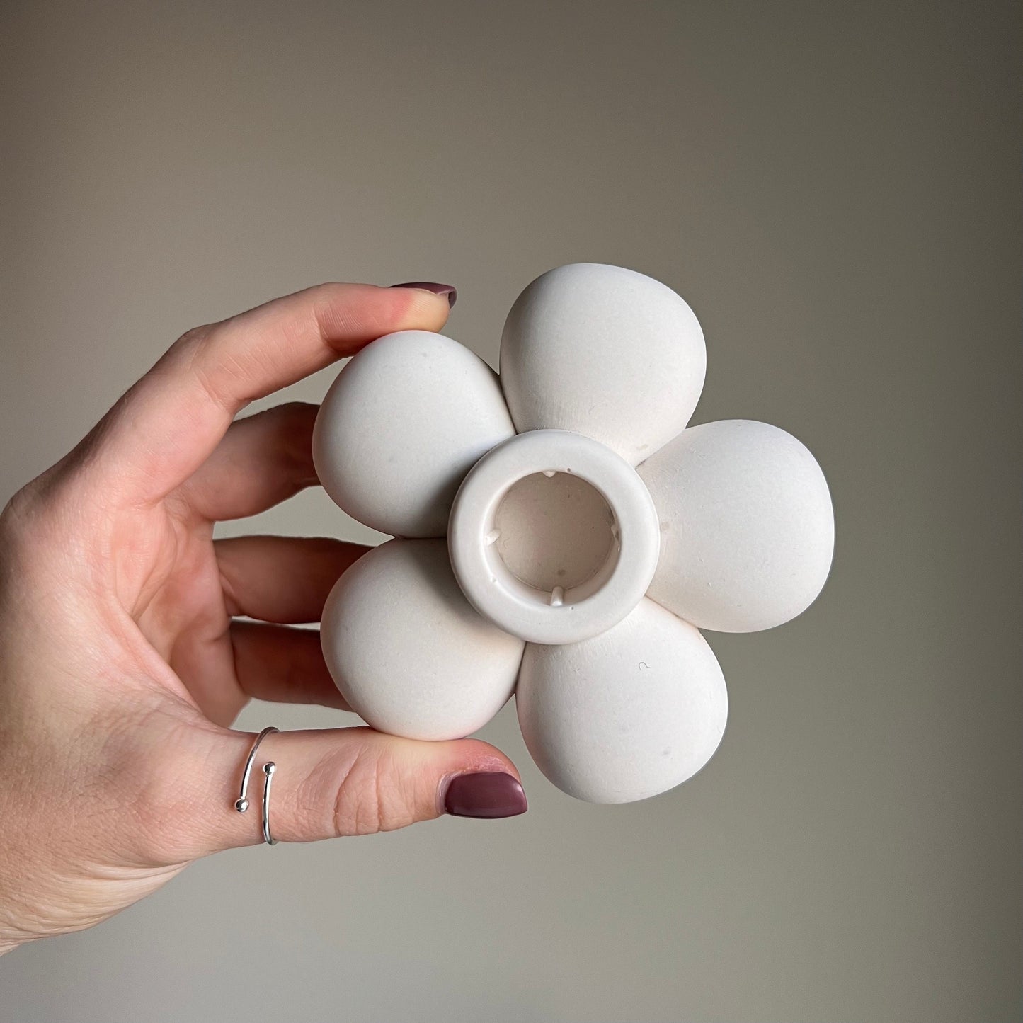 Flower Candlestick Holder