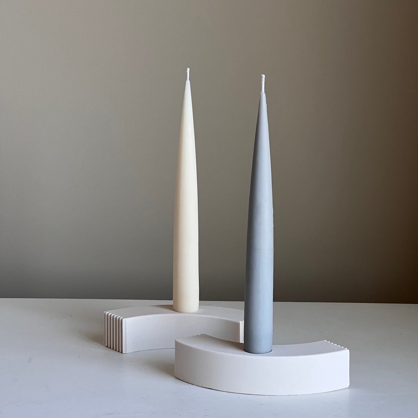 Minimal Geometric Candlestick Holder