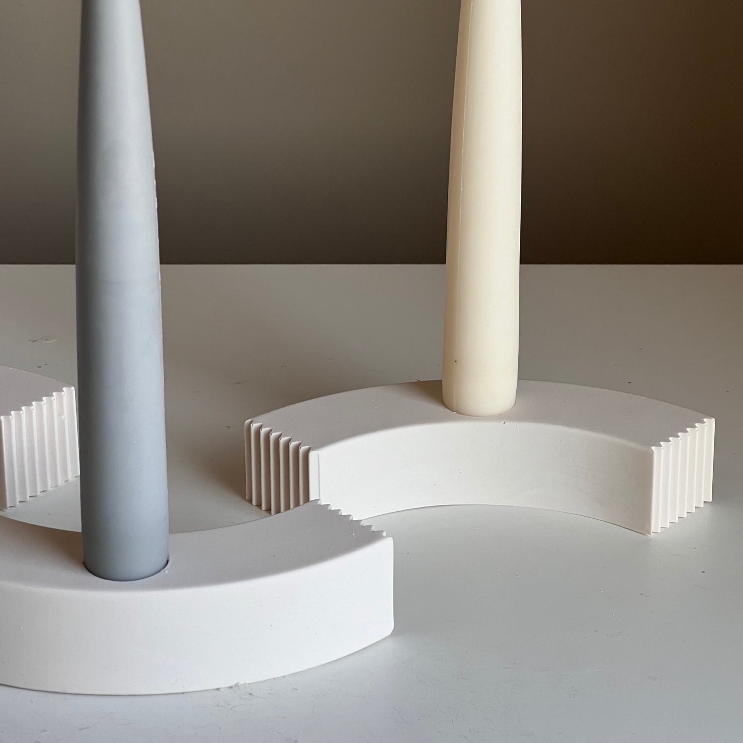Minimal Geometric Candlestick Holder