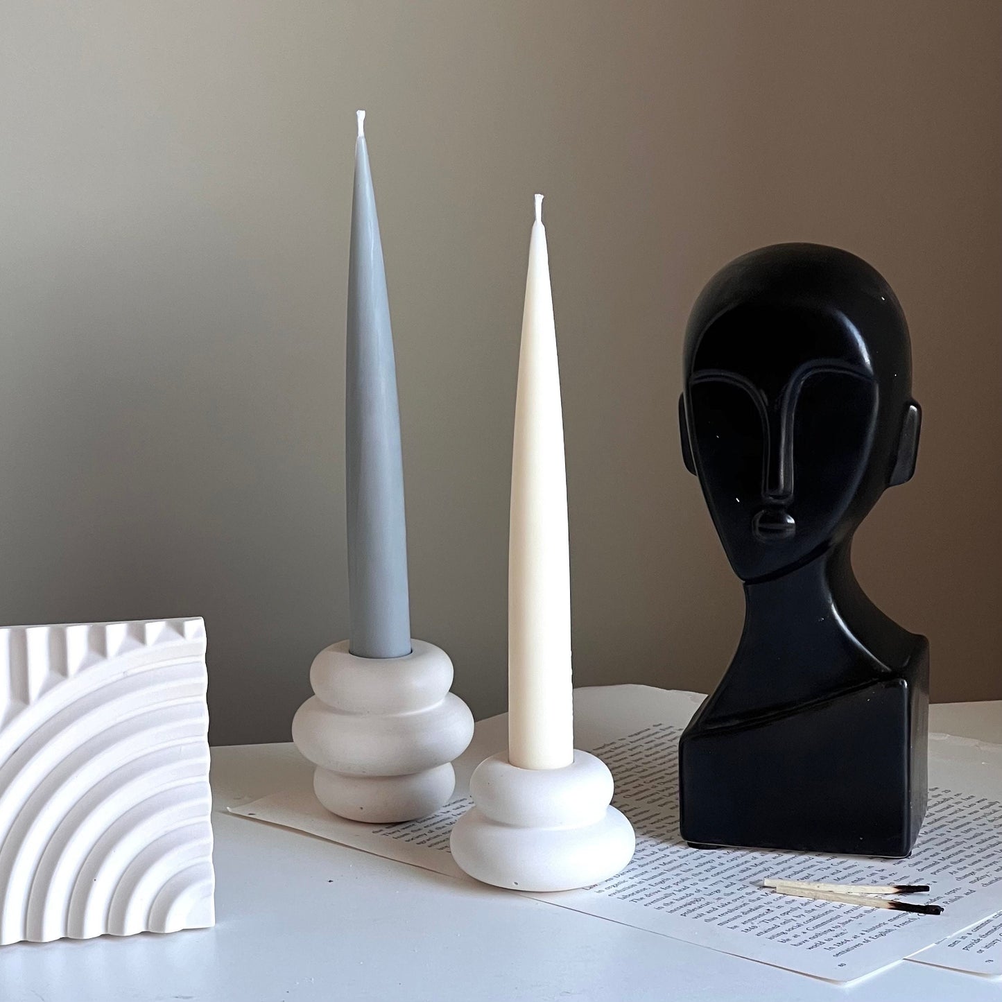 Donut Candlestick Holders