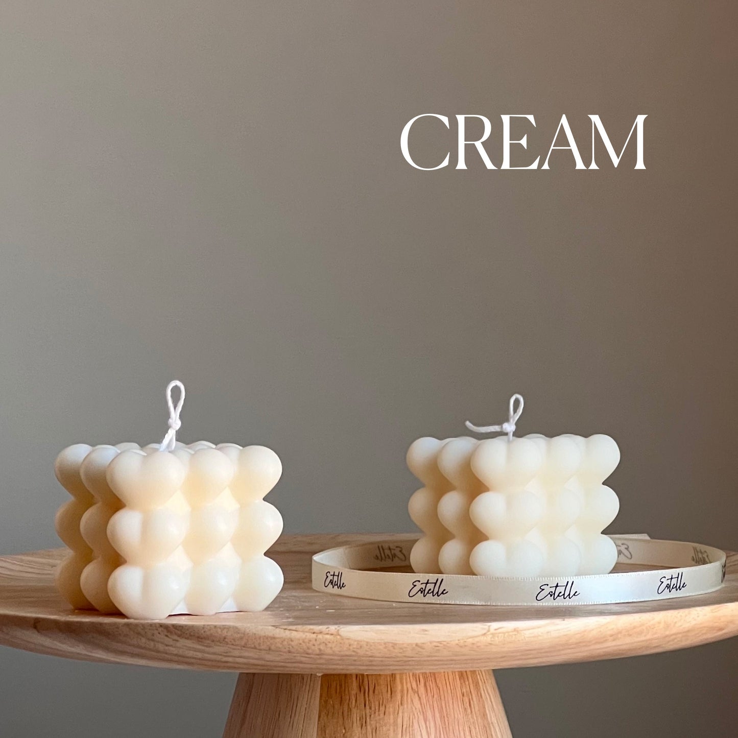 Heart Cube Candle
