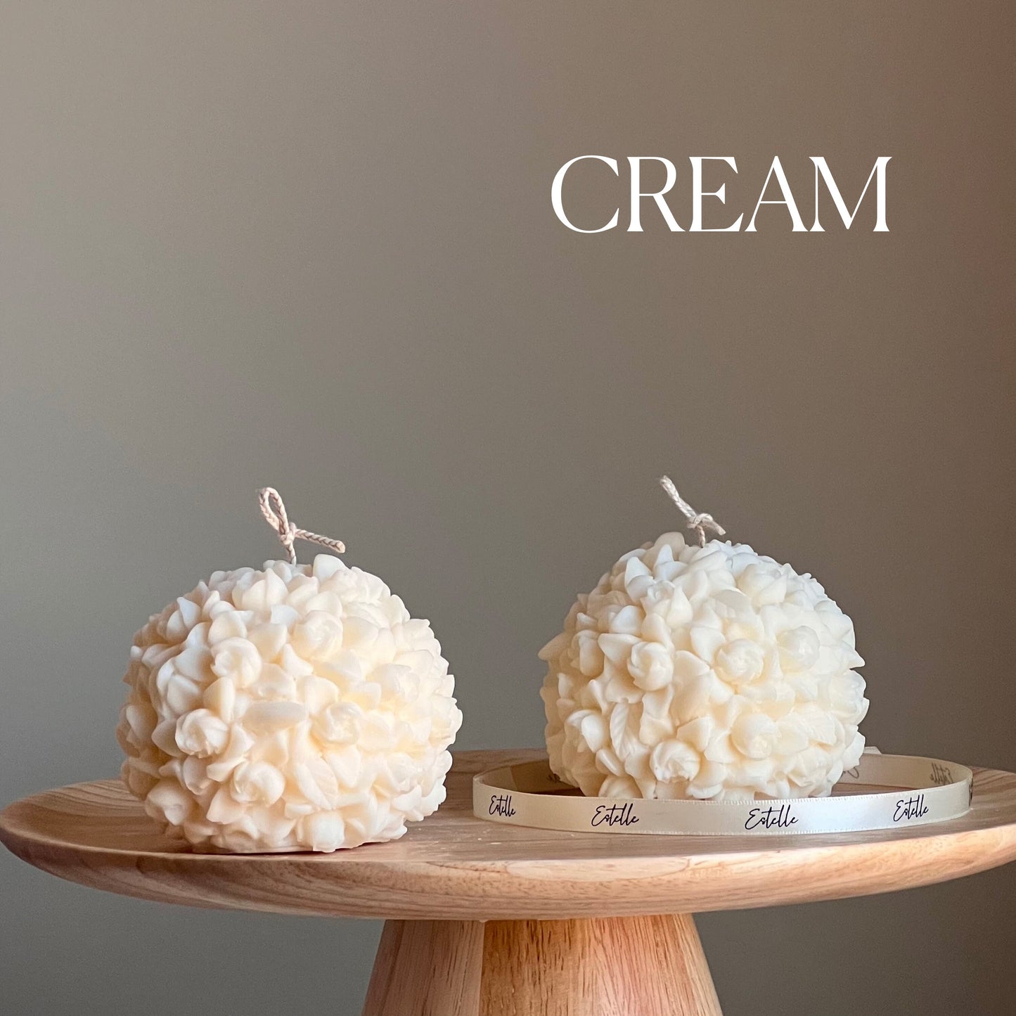 Flower Ball Candle