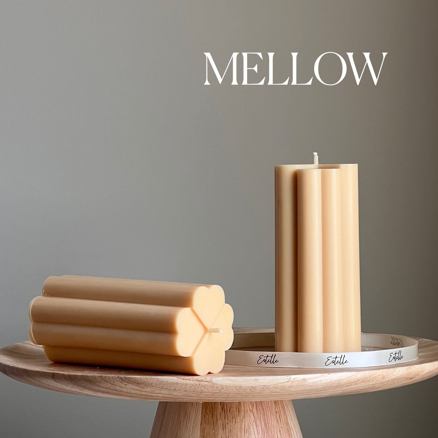 Lucky Leave Pillar Candle