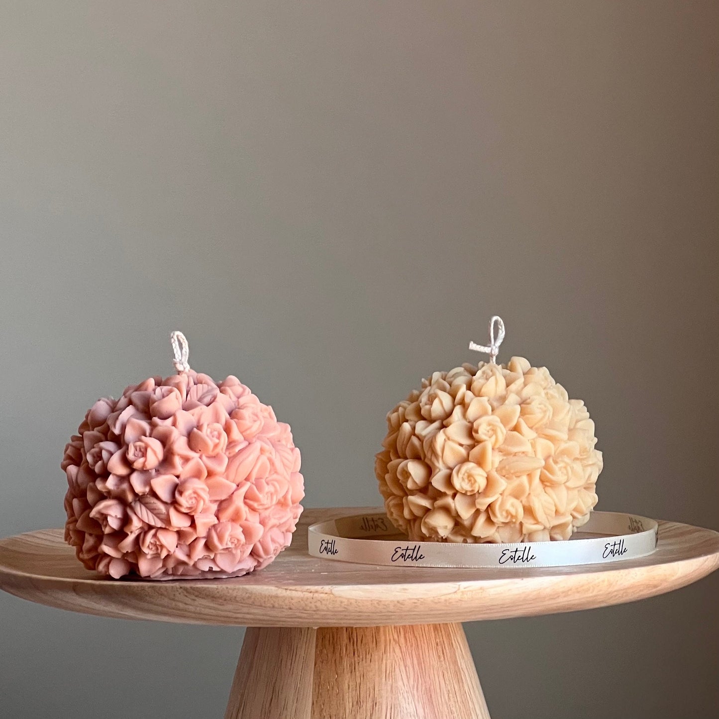 Flower Ball Candle