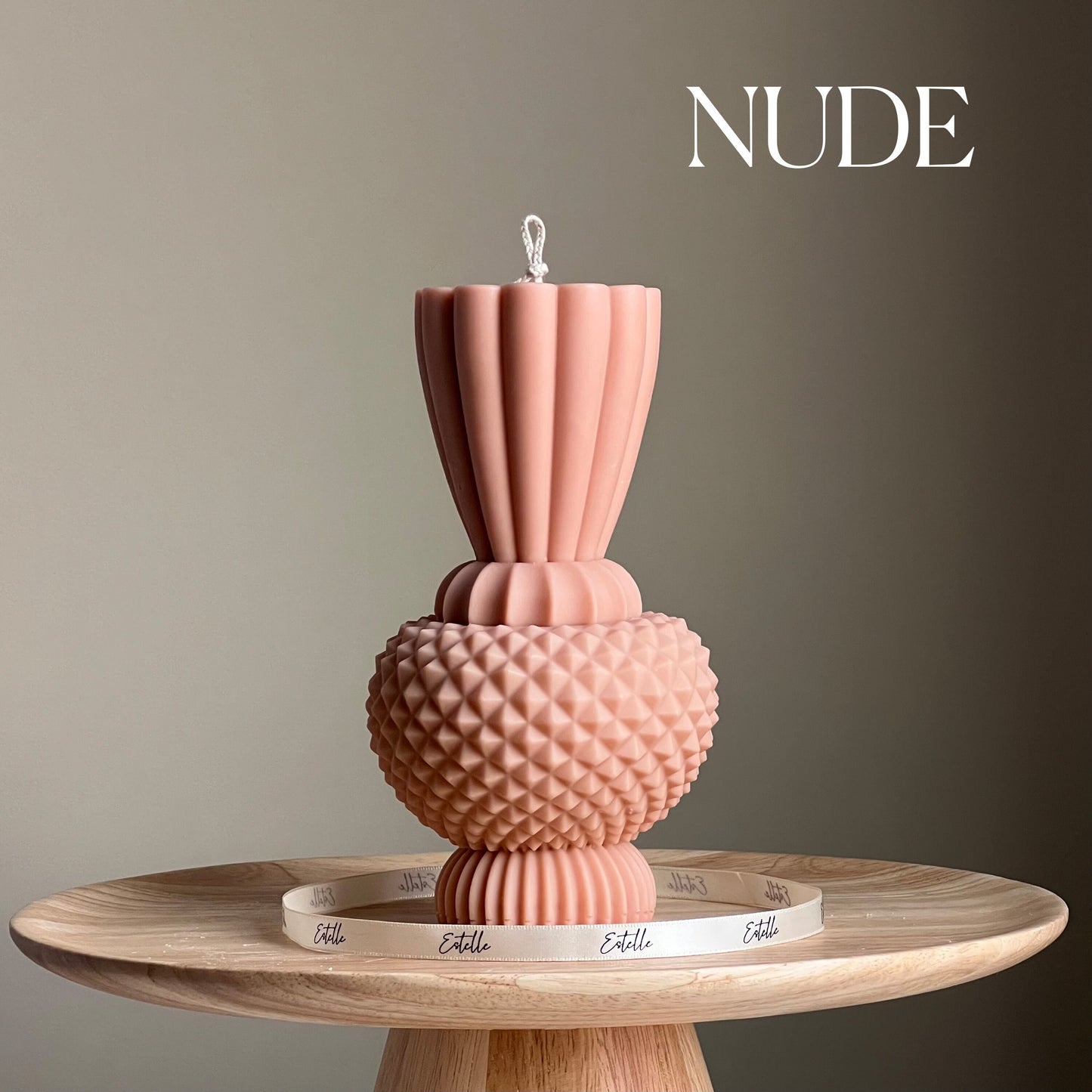 Huge Diamond Vase Candle