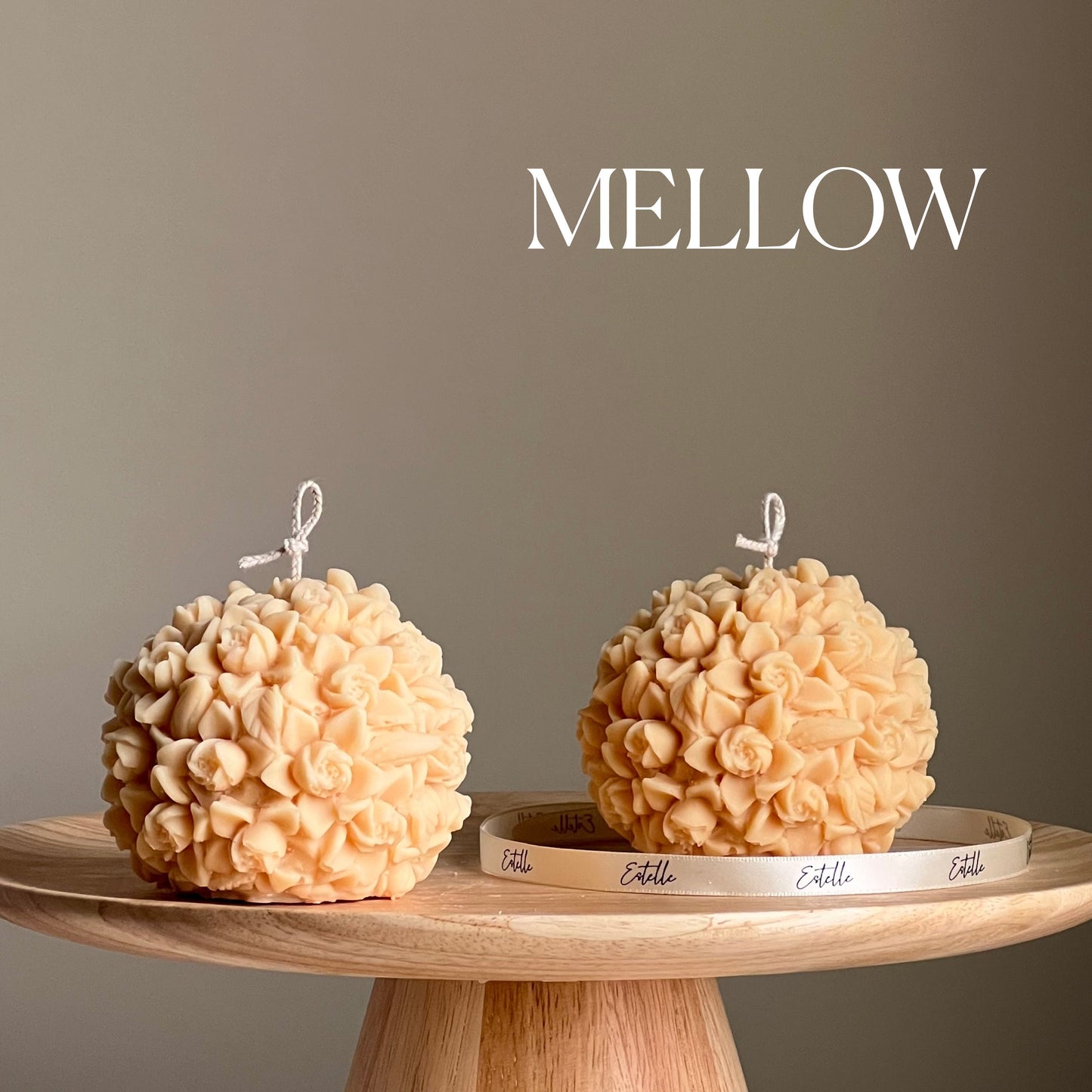 Flower Ball Candle