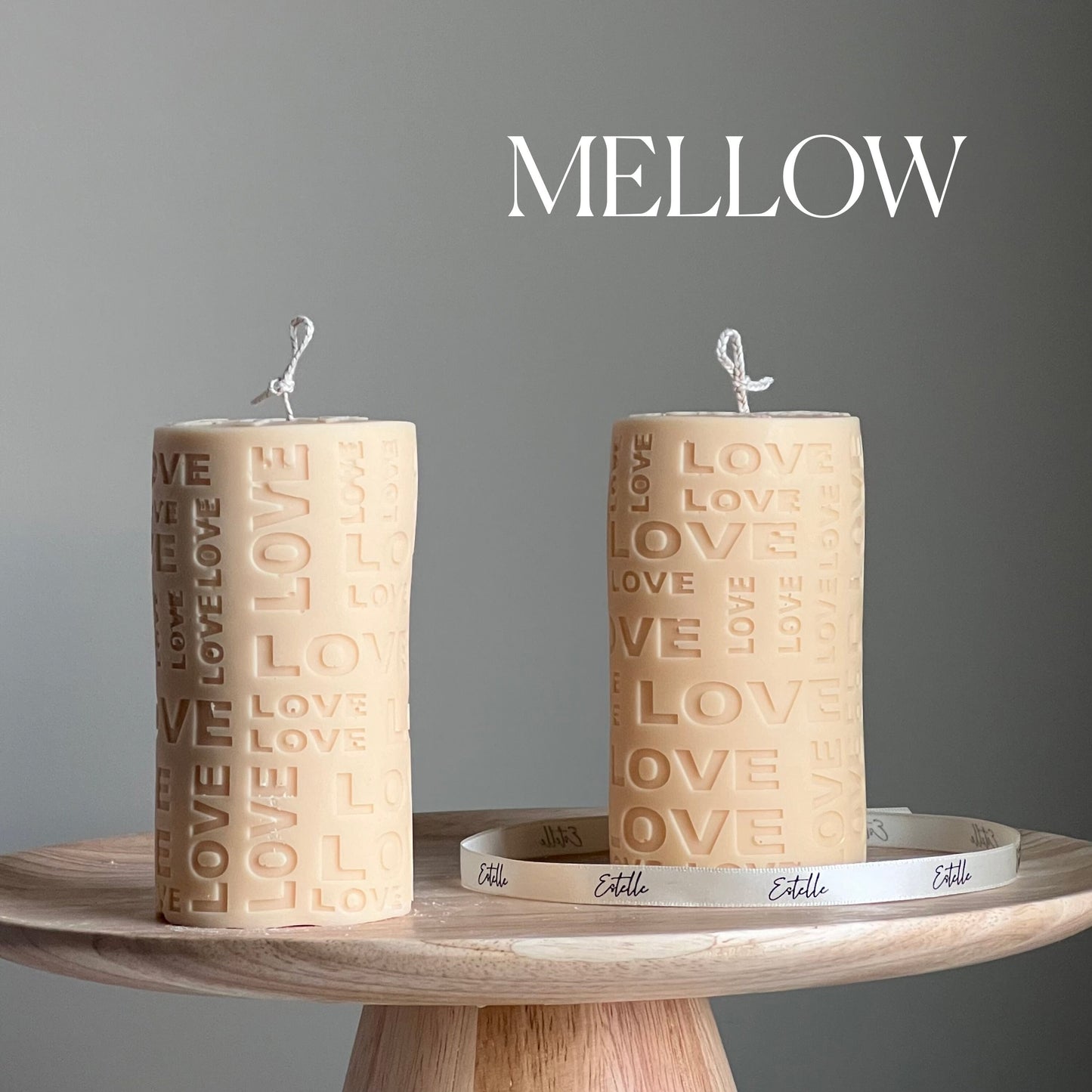 Love Pillar Candle