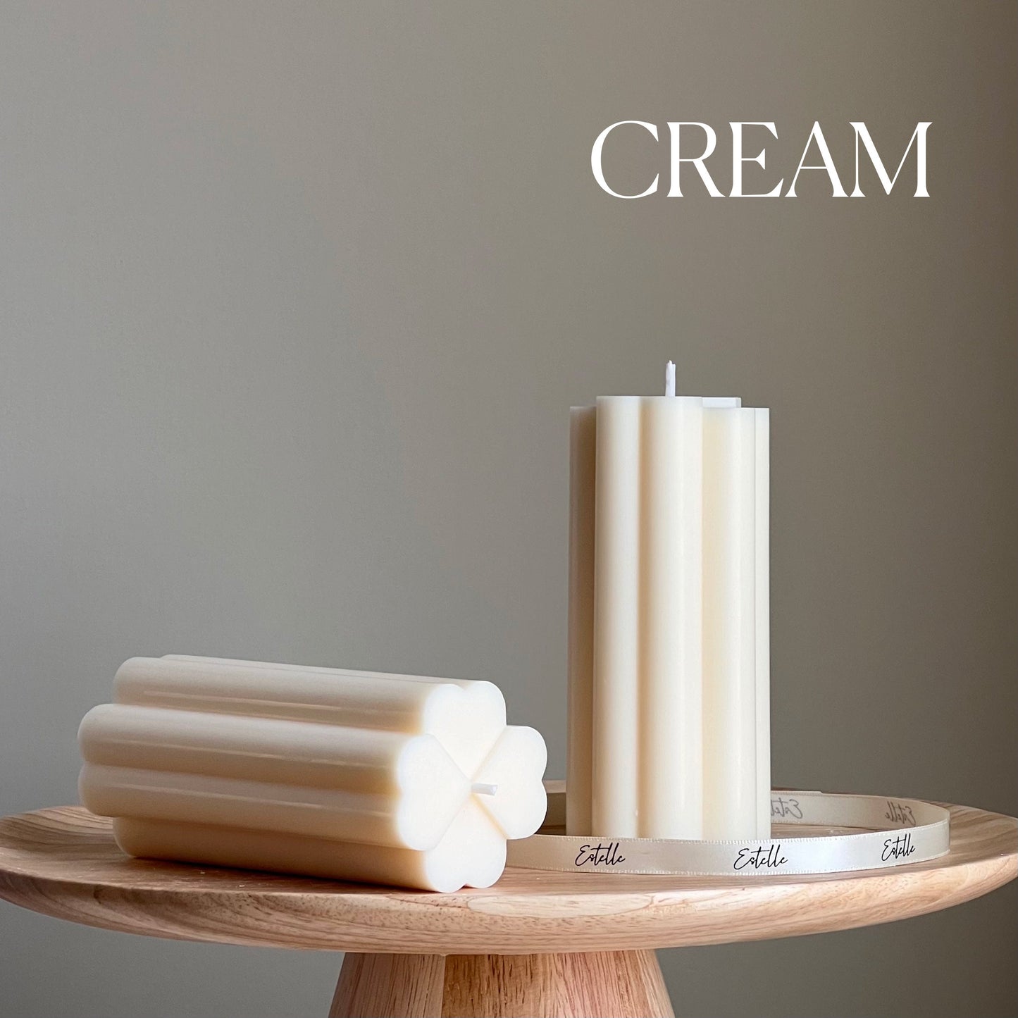 Lucky Leave Pillar Candle