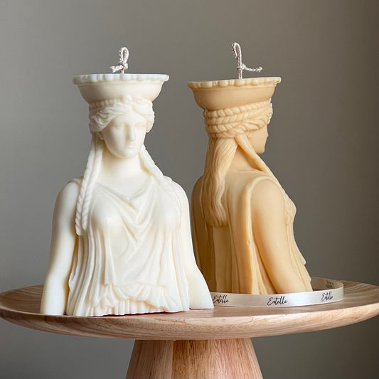 Caryatid Statue Candle