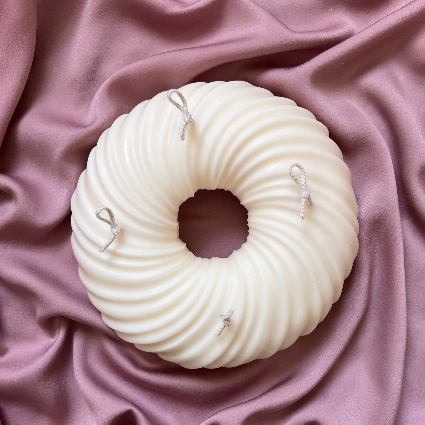 Huge Donut Candle