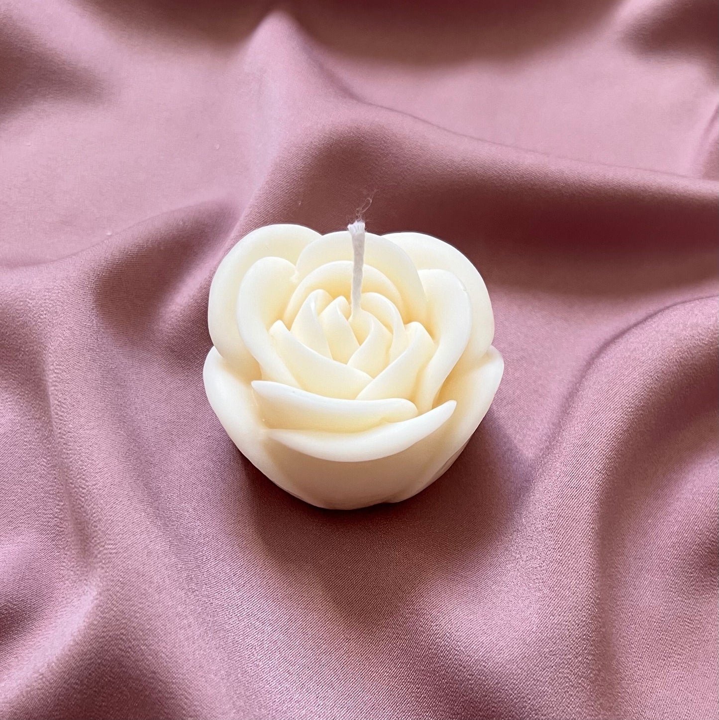 Small Rose Candle