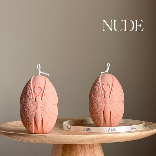 Easter Egg Butterfly Candle