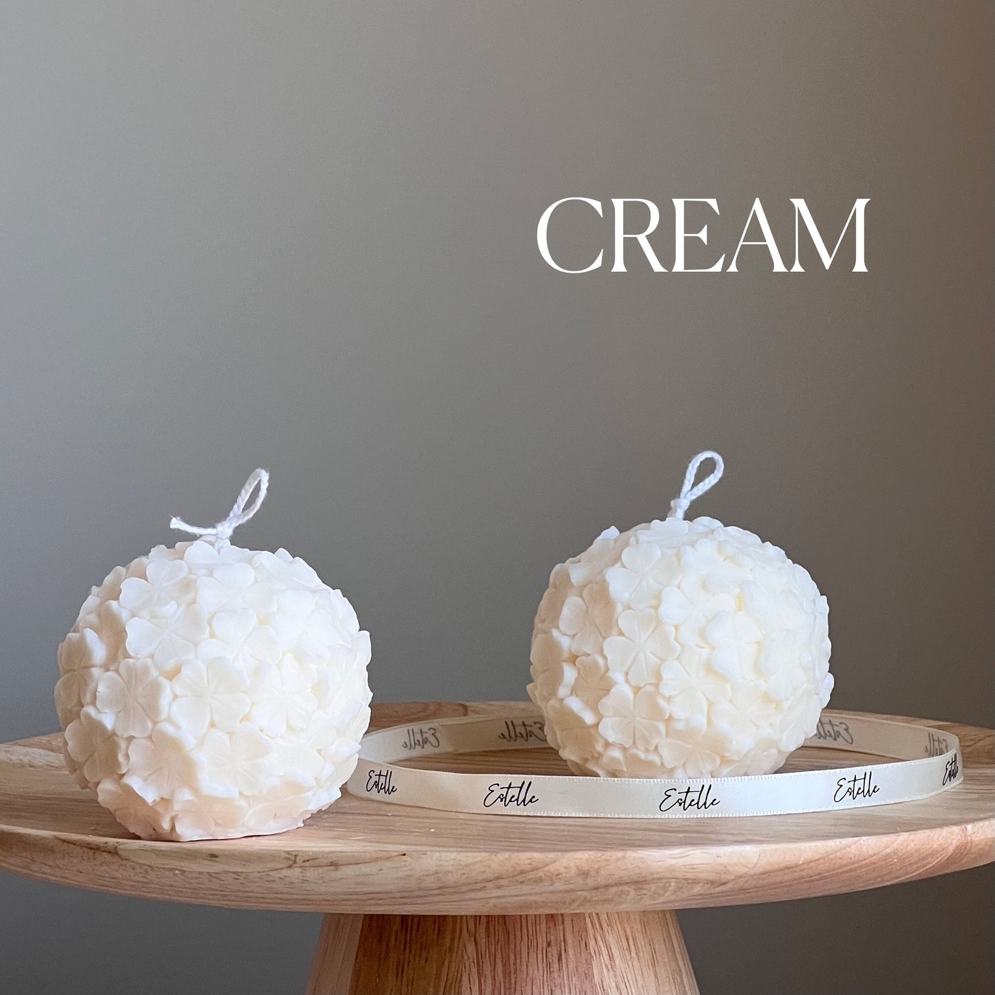 Cute Clover Ball Candle
