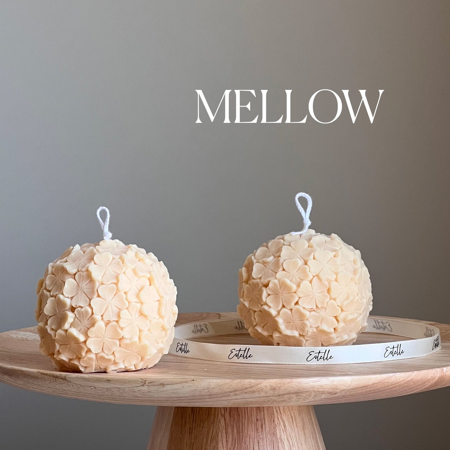Cute Clover Ball Candle