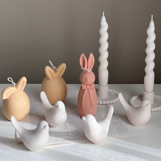 Stone Bird Spring Stone Decor