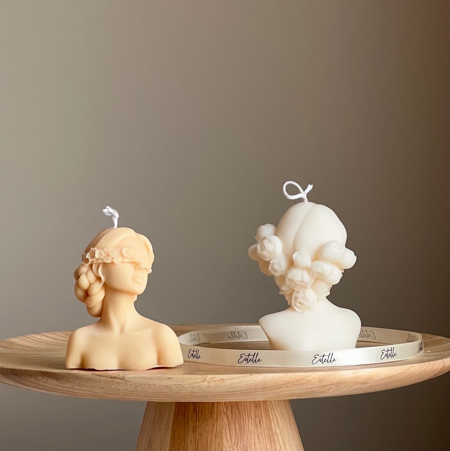 Small Veiled Lady Candle