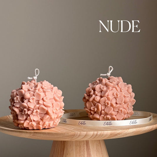 Butterfly Orchid Flower Ball Candle