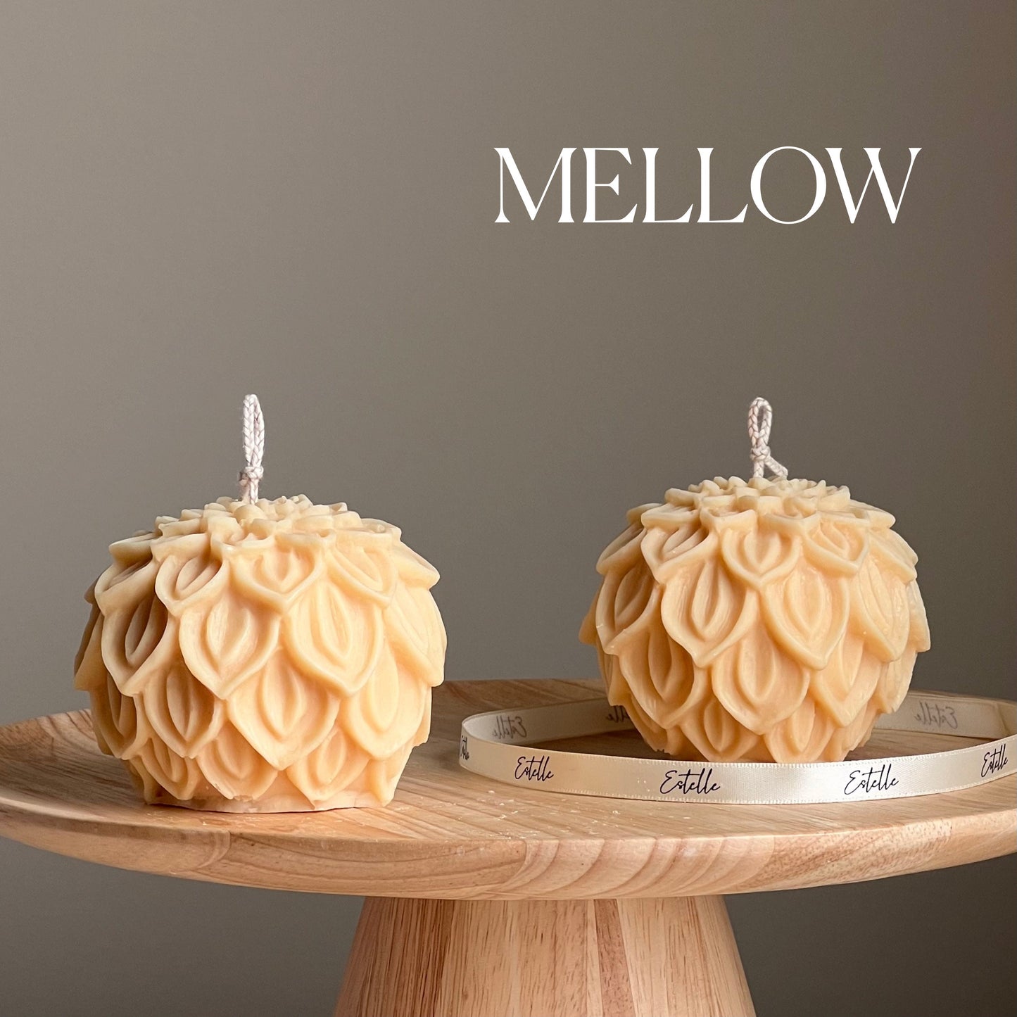 Lotus Flower Ball Candle