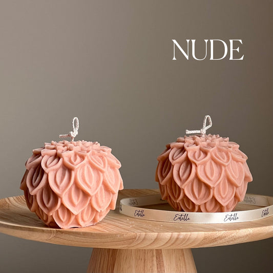 Lotus Flower Ball Candle